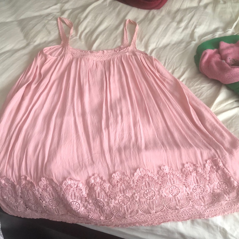 Pink summer dress